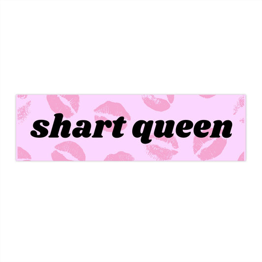 Shart Queen Bumper Sticker, Sarcastic Car Decal