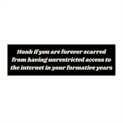 2014 Teen Bumper Sticker Funny, Cute Car Sticker Decals, Cursed Bumper Stickers for Car, Weird Gifts for Friends