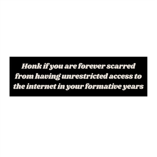 2014 Teen Bumper Sticker Funny, Cute Car Sticker Decals, Cursed Bumper Stickers for Car, Weird Gifts for Friends