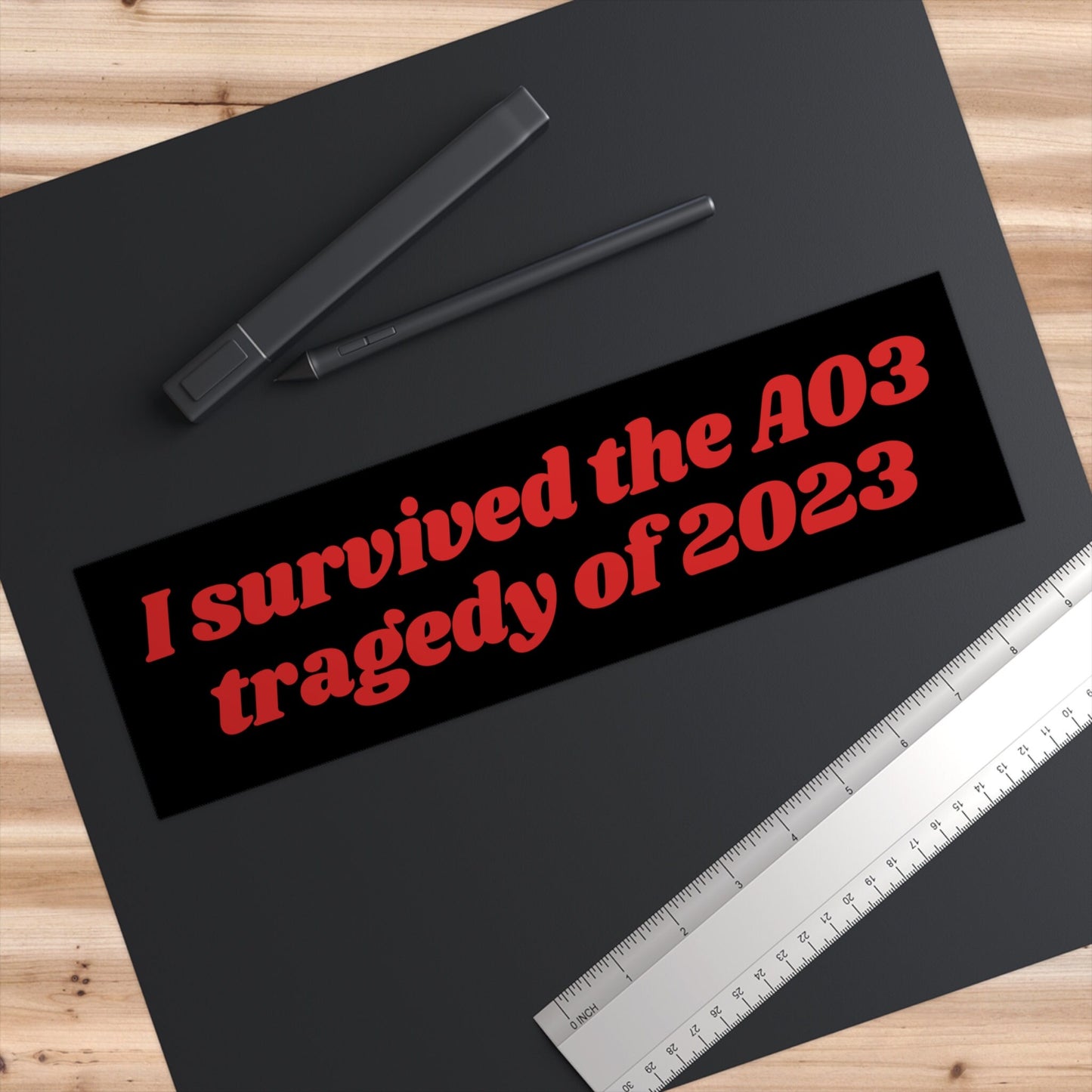 I survived Bumper Sticker, Fanfiction Sticker