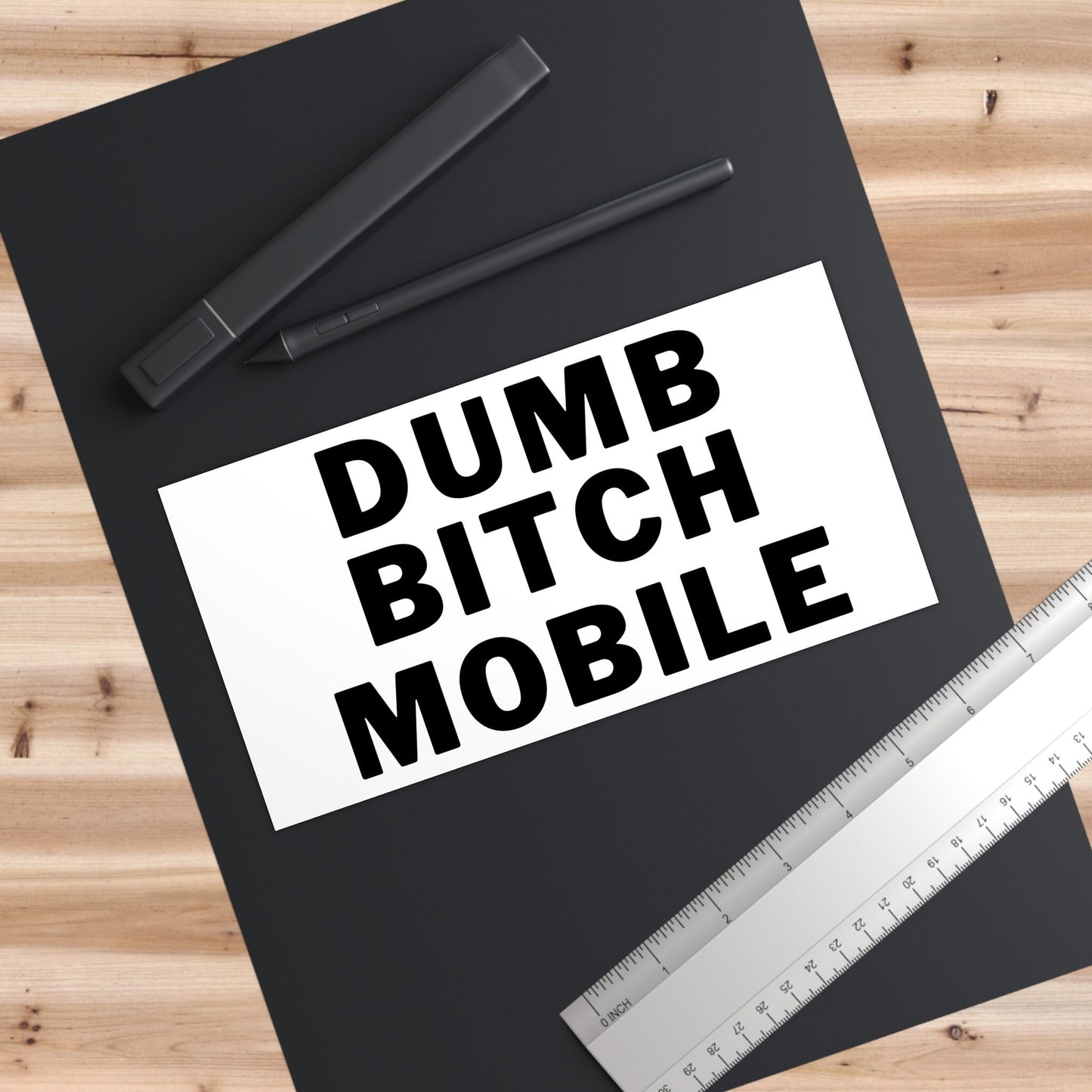 Dumb Bitch Mobile Bumper Sticker Gen Z, Gaslight Gatekeep Girlboss, Cursed Meme Car Sticker, 90s kid, Valentines Day