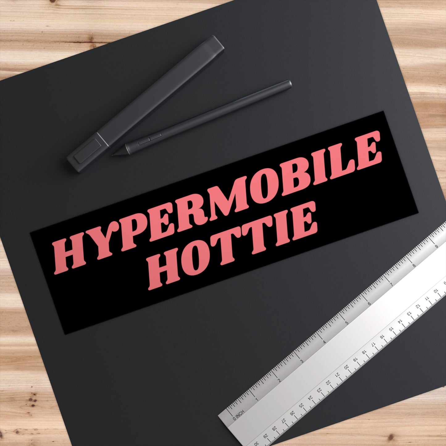 Hypermobile Hottie Bumper Sticker, Funny EDS Vinyl Decal