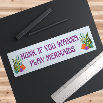 Mermaid Bumper Sticker, Funny Car Deals, Mermaid Stickers